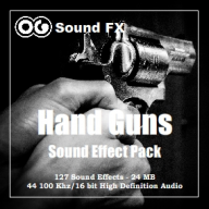 Hand Guns Sound Effects Pack