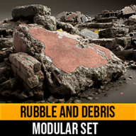 Rubble and Debris - Modular Set