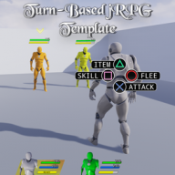 Turn-Based jRPG Template