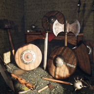 Realistic Medieval Weapons and Shields Kit