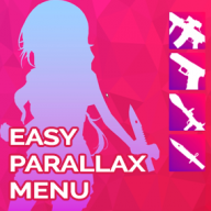 Easy Parallax Menu