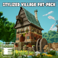 Stylized Village by Meshingun Studio