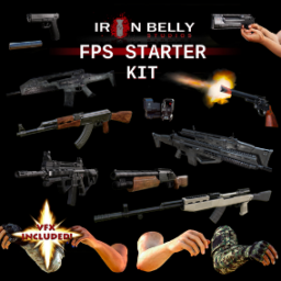 Animated FPS Firearms Starter Kit #2