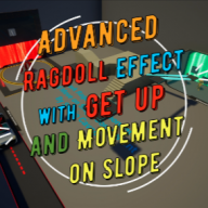 Advanced Ragdoll Effect Get up and Movement on Slope