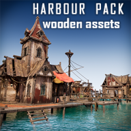 Harbour Pack - Wooden Modular Assets