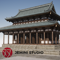 Japanese Modular Temple