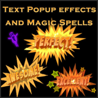 Text Popup effects and Magic Spells