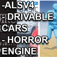 ALSHE V6 (ALSv4+HorrorEngine+Metahuman+Drivable Cars)