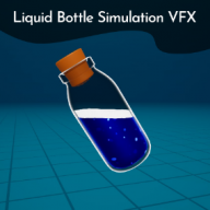 Liquid Bottle Simulation VFX