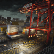 Container Yard Environment Set