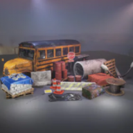 Abandoned City Props Pack