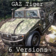 [Functional] GAZ Tiger / Combat Vehicle / 6 Versions