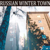 Russian Winter Town