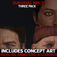 Survival NPC's - Three Pack